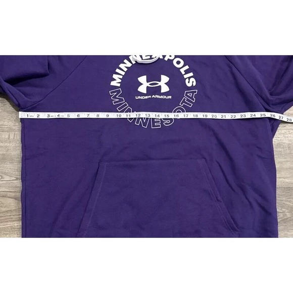 Under Armour Hoodie Mens 2XL x UA Minneapolis Minnesota Sweatshirt 1367322 - Picture 8 of 8